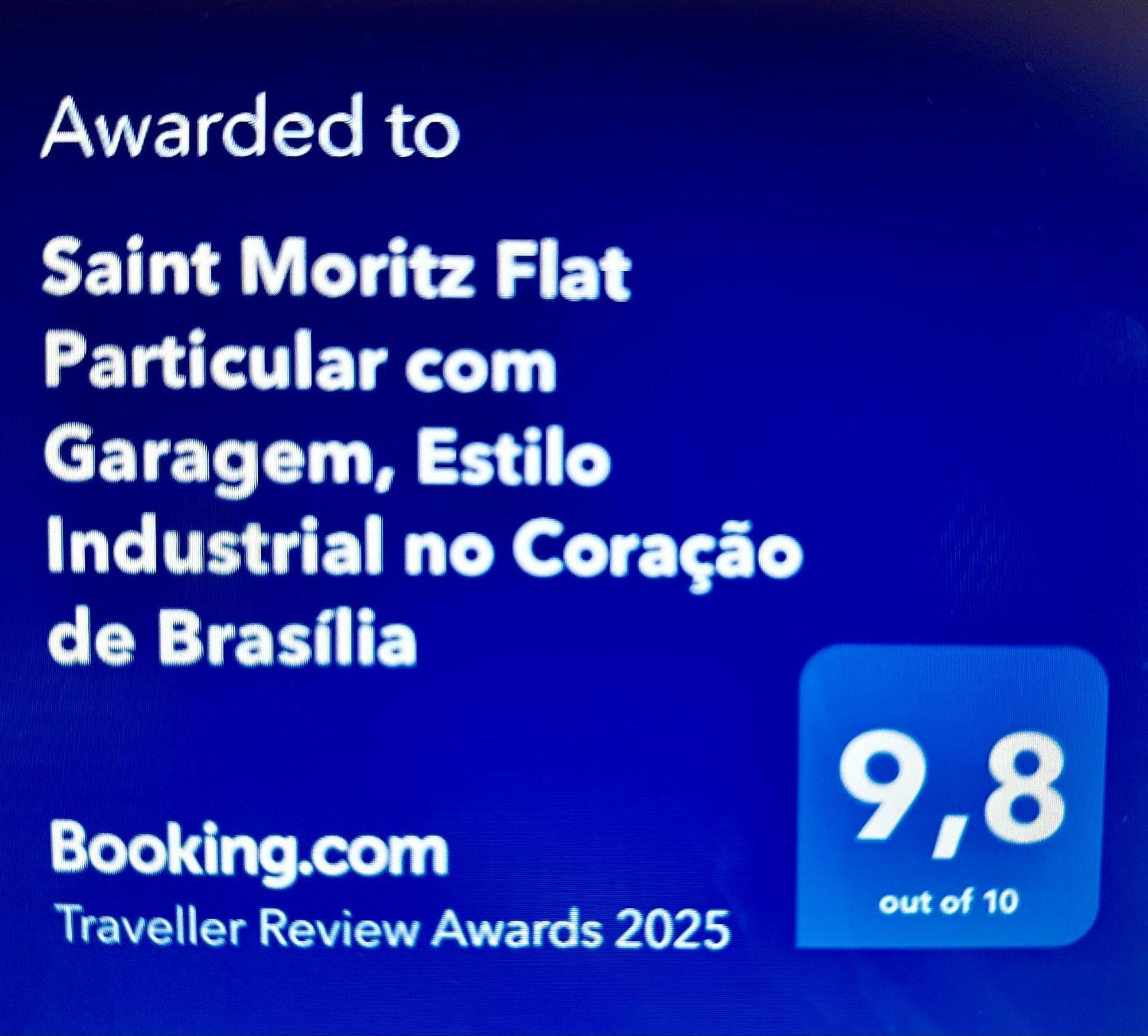 Apartament Ed Saint Moritz, Flat Com Garagem 01, Shn No Coracao De Brasília Zewnętrze zdjęcie